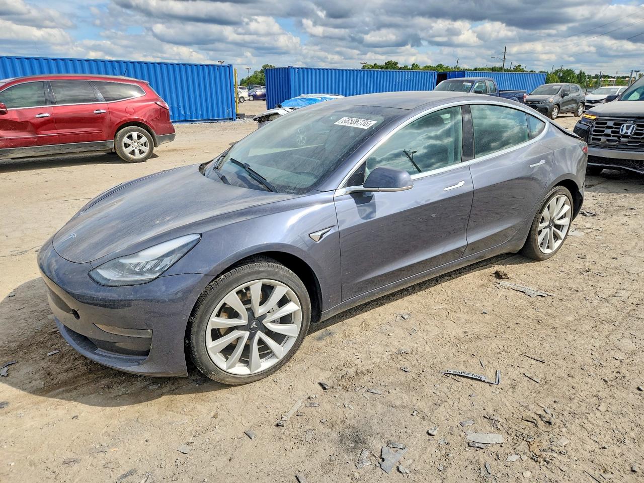 2019 TESLA MODEL 3 | 5YJ3E1EB8KF433701 | UPCARS