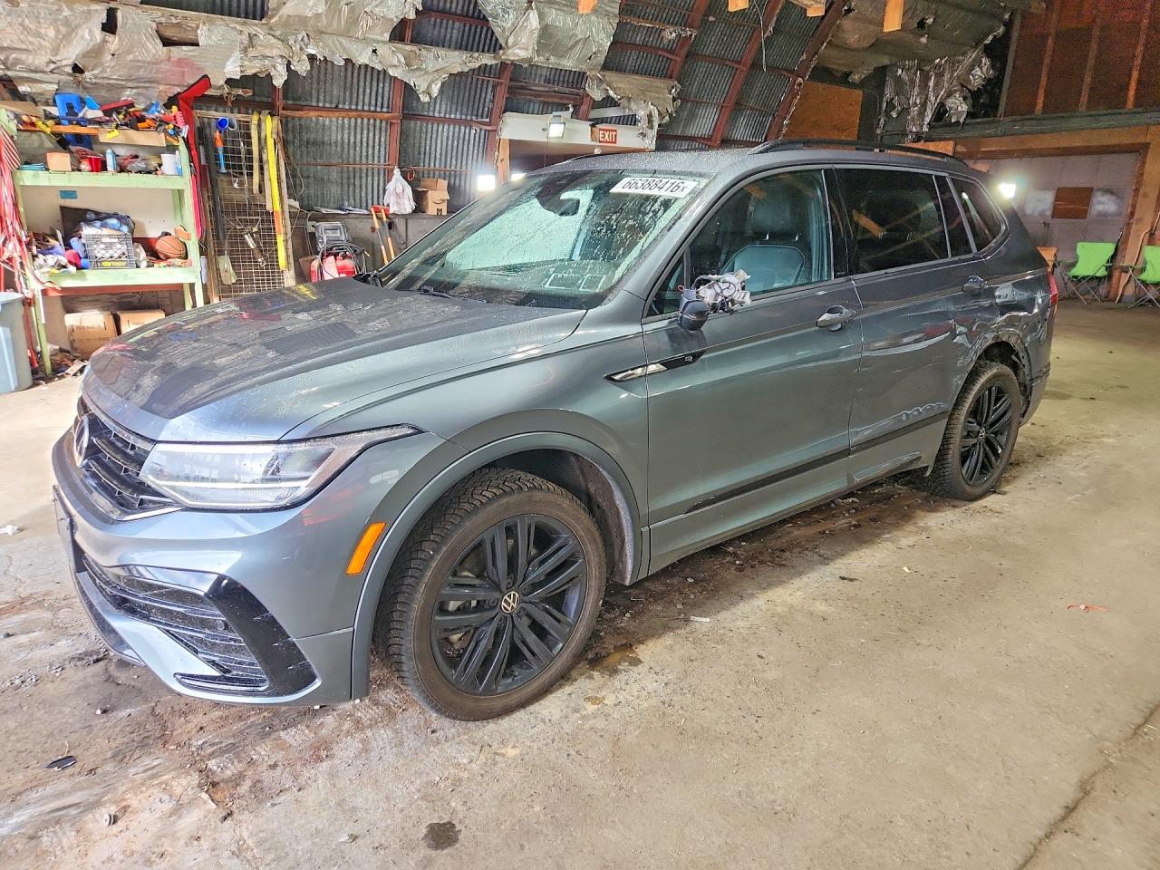 2022 VOLKSWAGEN TIGUAN SE R-LINE BLACK | 3VV8B7AX5NM131979 | UPCARS
