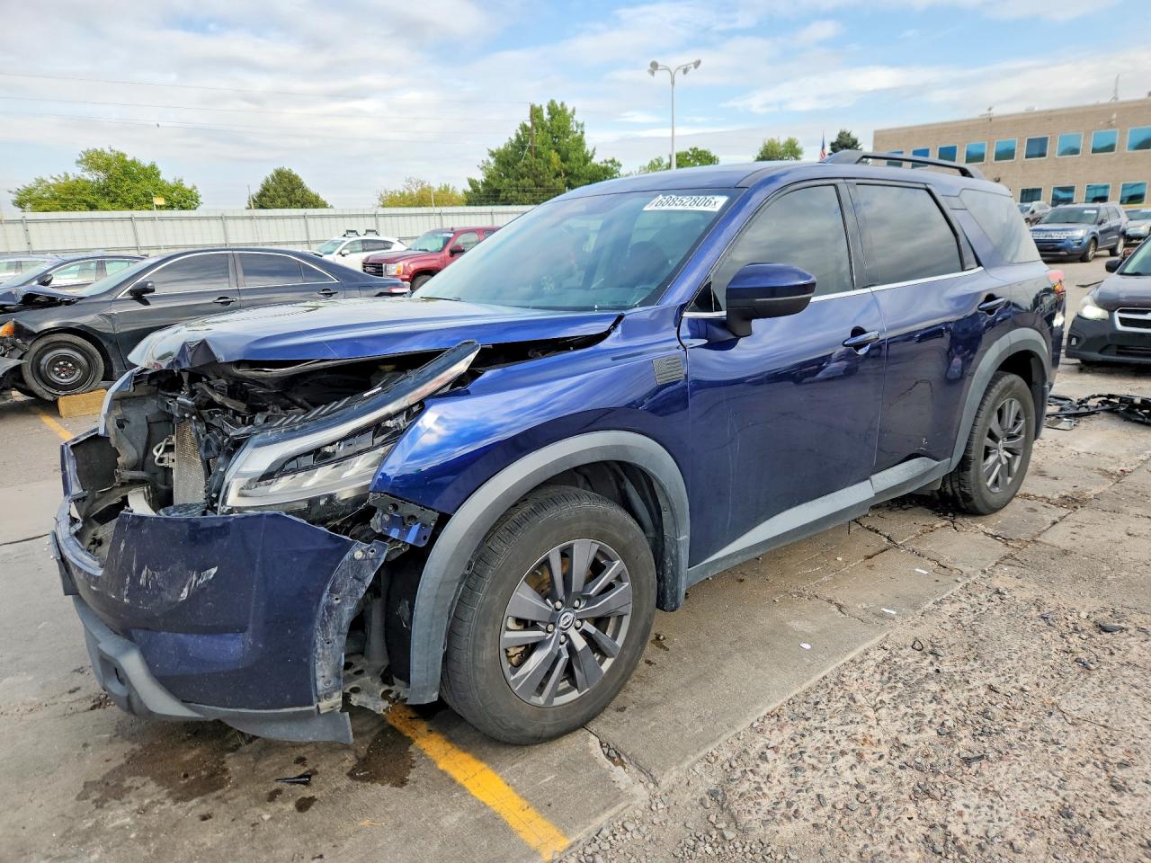 2022 NISSAN PATHFINDER SV | 5N1DR3BC7NC220379 | UPCARS