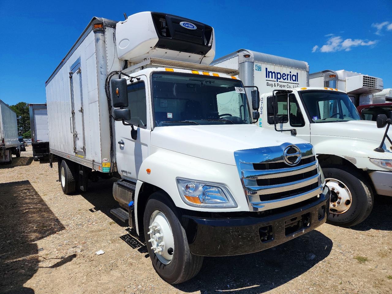 2016 HINO 268A REFRIGERATED BOX TRUCK | 5PVNJ8JR9G4S51164 | UPCARS