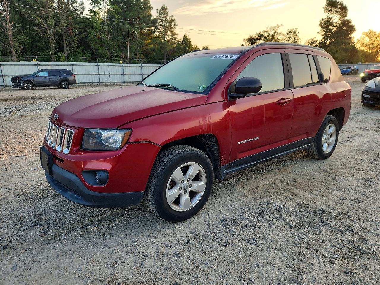 2015 JEEP COMPAS SPORT | 1C4NJCBA3FD325785 | UPCARS