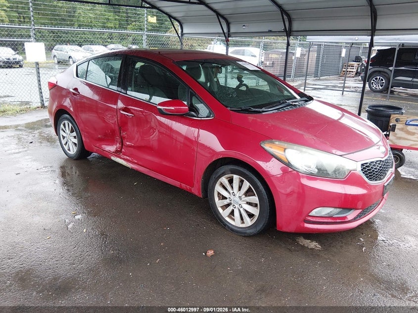 2014 KIA FORT EX | KNAFX4A80E5047313 | UPCARS