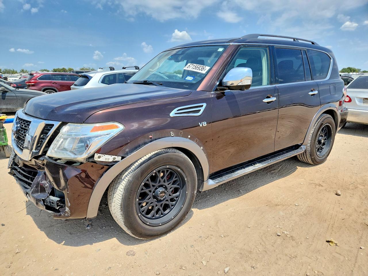 2018 NISSAN ARMADA PLATINUM | JN8AY2NE9J9734134 | UPCARS
