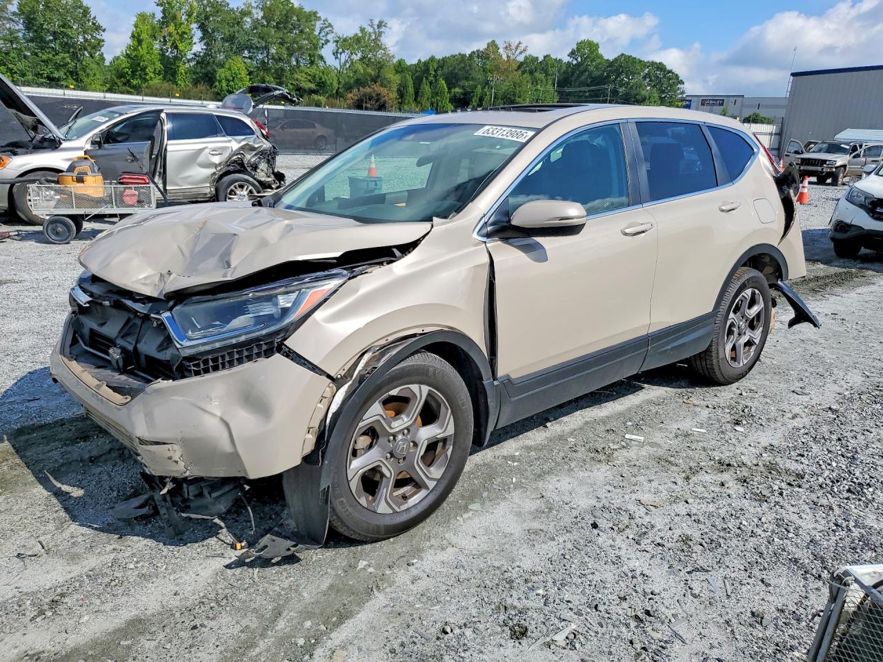 2017 HONDA CRV EX | 5J6RW1H51HL011542 | UPCARS