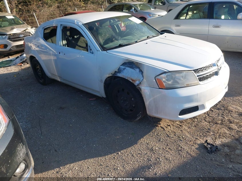 2014 DODGE AVENGER SE | 1C3CDZAB6EN126383 | UPCARS