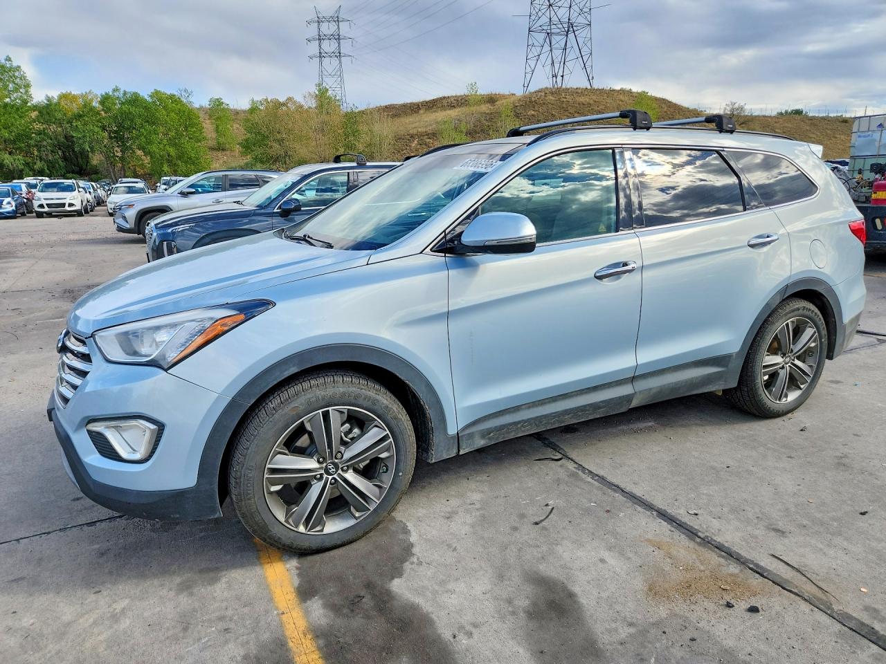 2013 HYUNDAI SANTA FE LIMITED | KM8SRDHFXDU018742 | UPCARS
