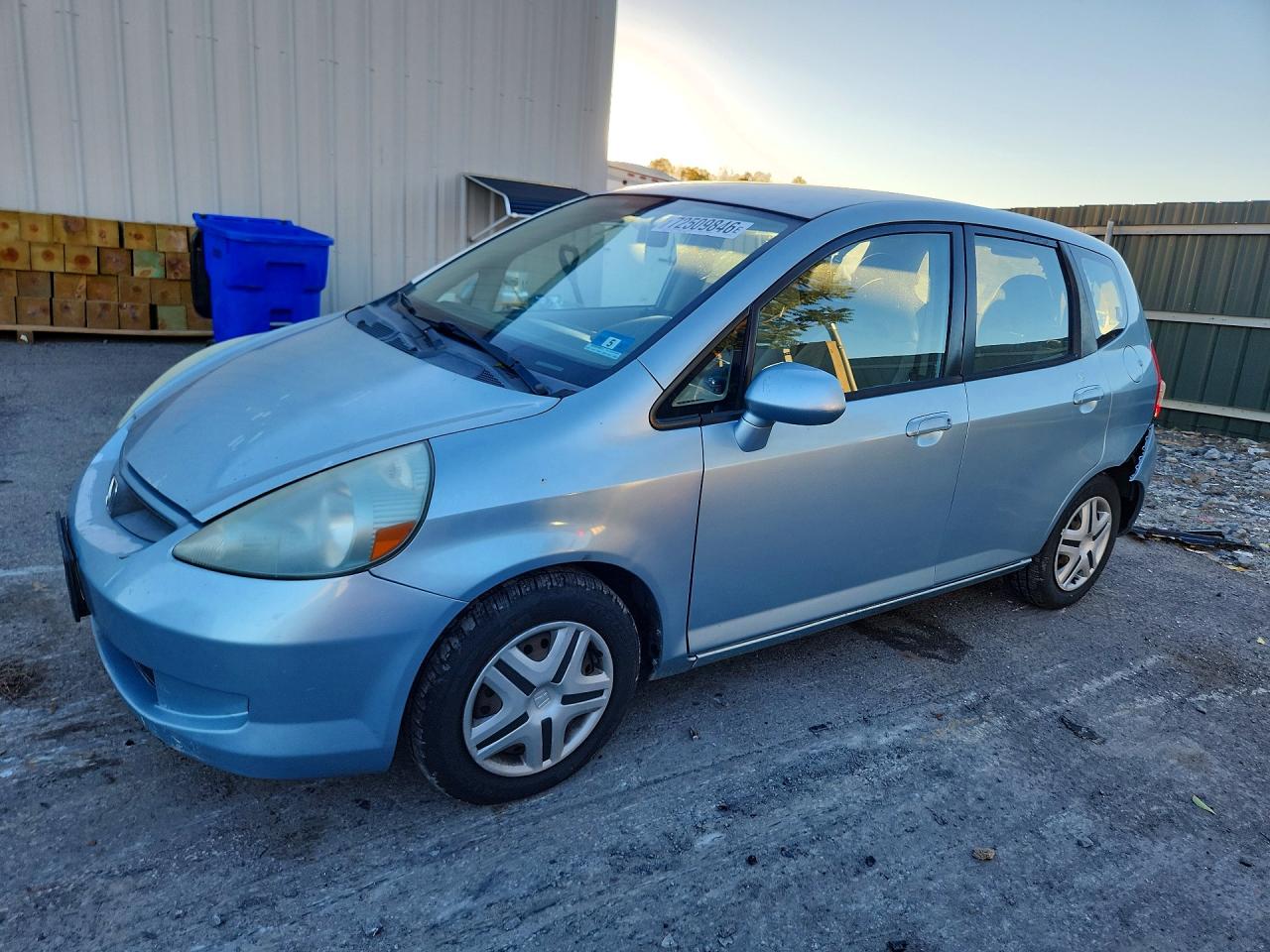 2007 HONDA FIT | JHMGD37417S003418 | UPCARS