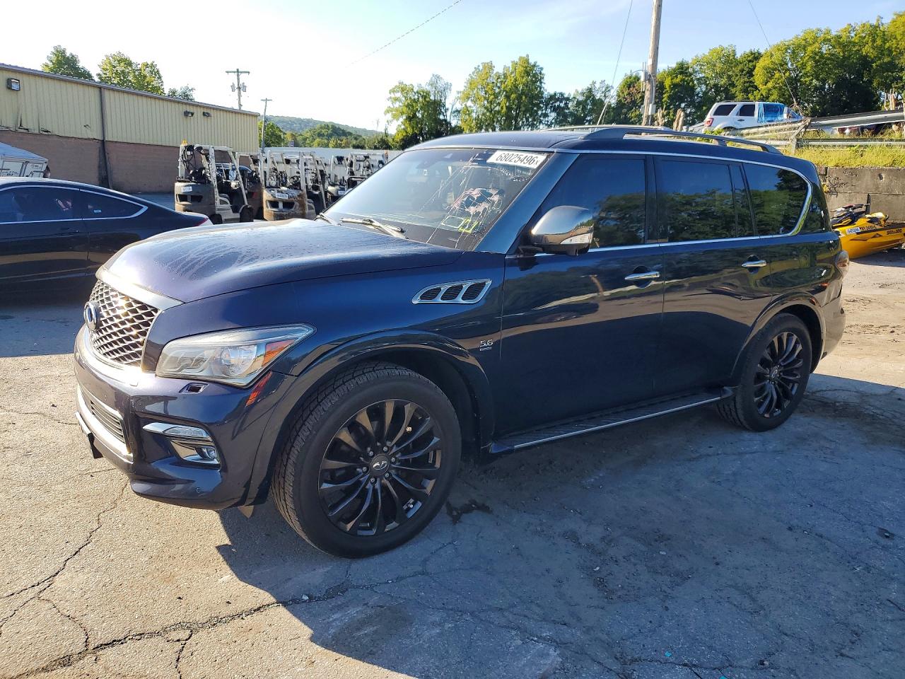 2017 INFINITI QX80 LIMITED | JN8AZ2NE5H9154600 | UPCARS