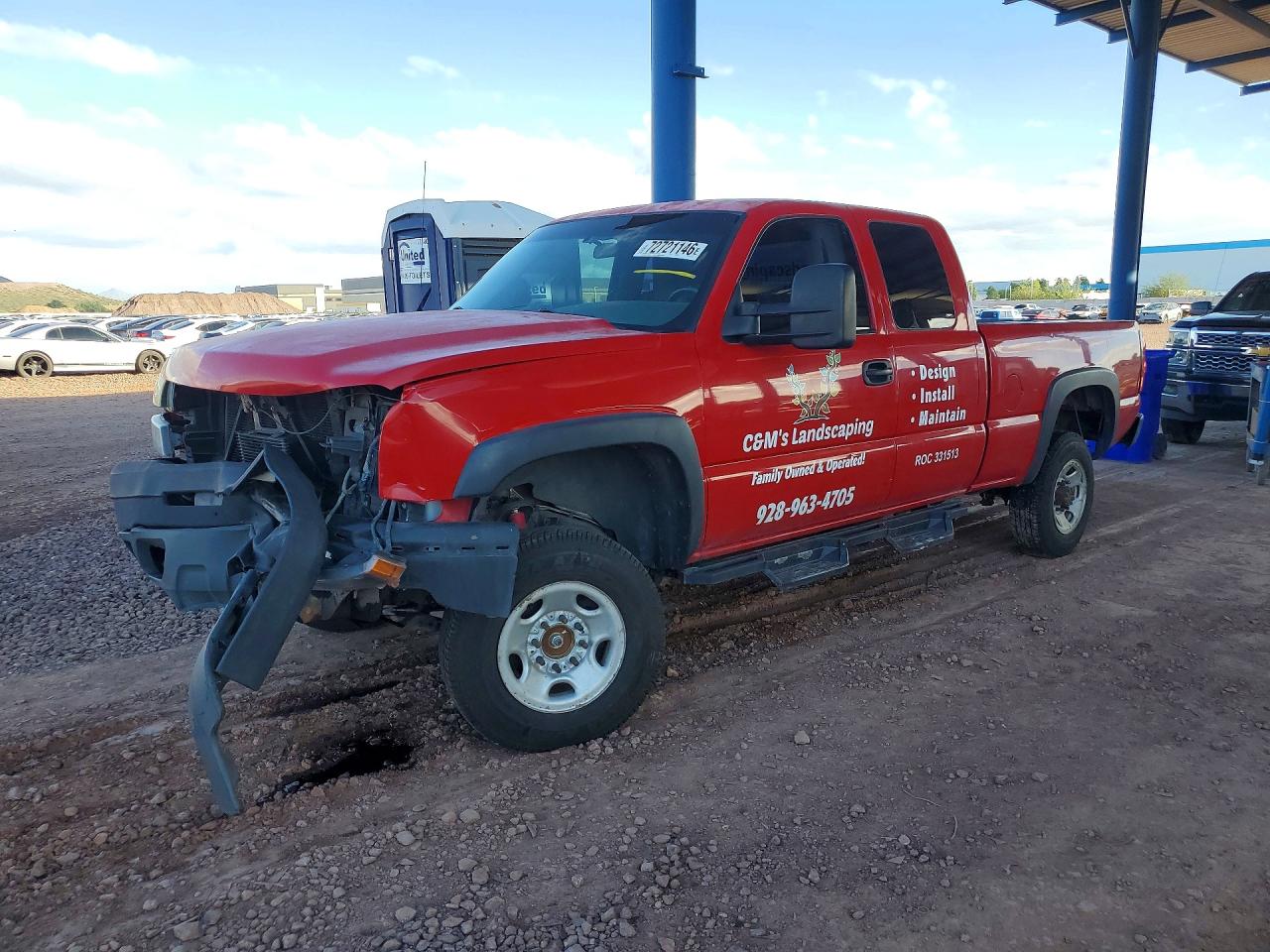 2005 CHEVROLET SILVERADO K2500 HEAVY DUTY | 1GCHK29U05E279118 | UPCARS