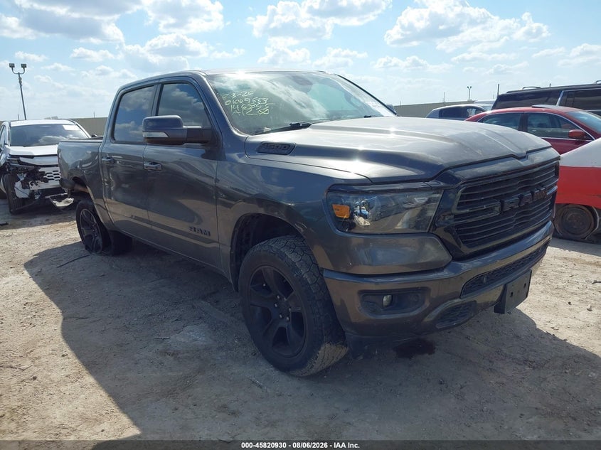 2020 RAM 1500 LONE STAR  4X4 5'7 BOX | 1C6SRFFT4LN146855 | UPCARS