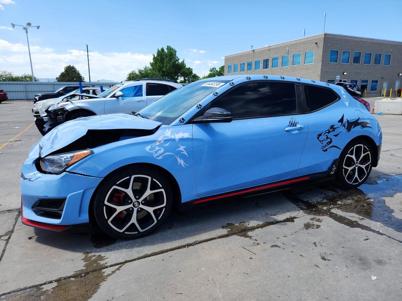2019 HYUNDAI VELOSTER BASE | KMHT36AHXKU002017 | UPCARS