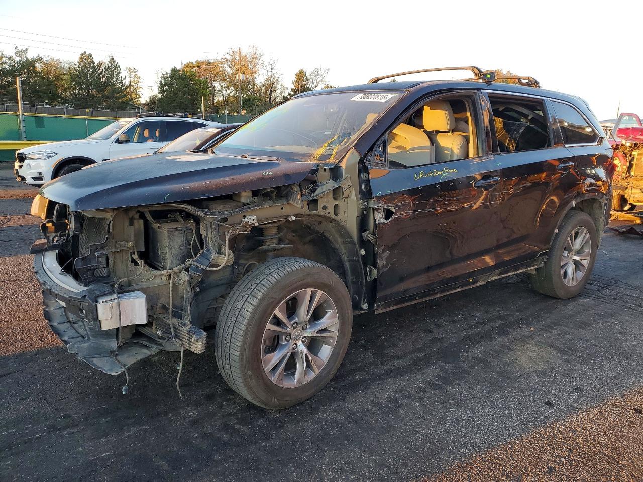 2015 TOYOTA HIGHLANDER XLE | 5TDJKRFH8FS108565 | UPCARS