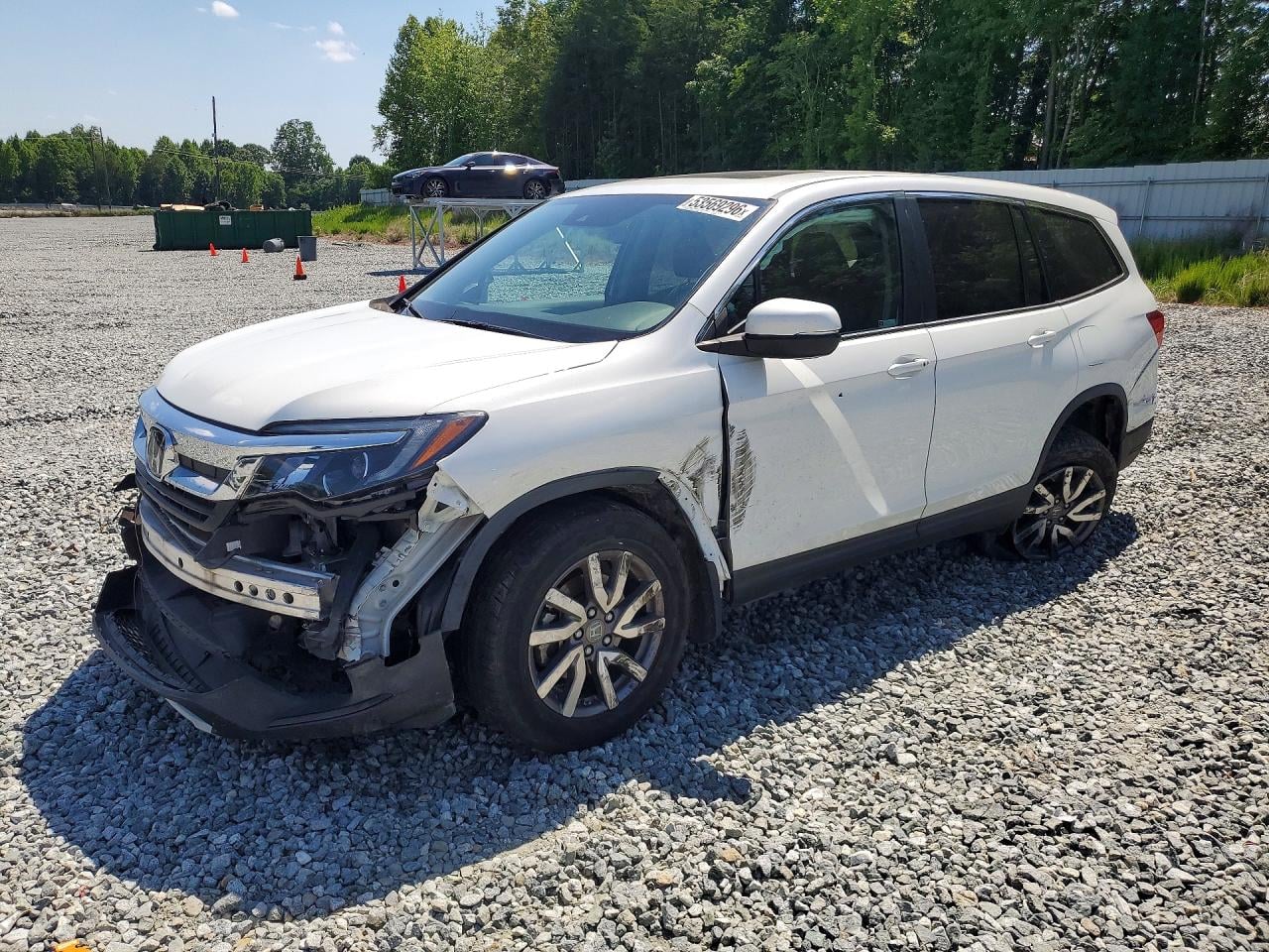 2022 HONDA PILOT EXL | 5FNYF5H55NB008621 | UPCARS