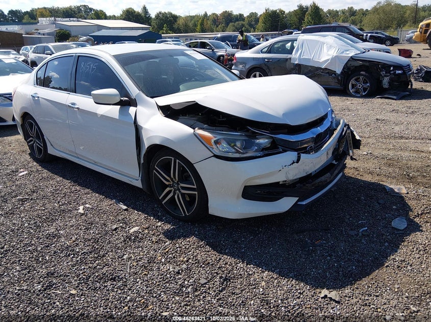 2017 HONDA ACCORD SPORT | 1HGCR2F52HA201696 | UPCARS