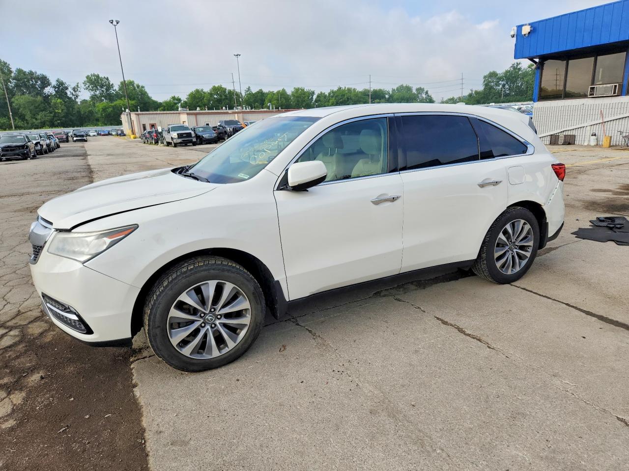 2014 ACURA MDX TECHNOLOGY | 5FRYD4H60EB002815 | UPCARS
