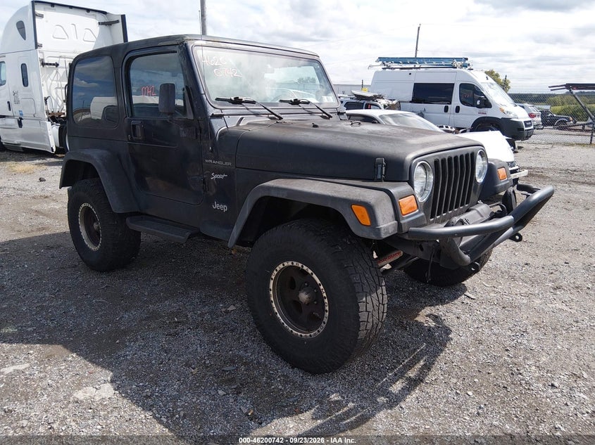 2002 JEEP WRANGLER SPORT | 1J4FA49S82P722890 | UPCARS