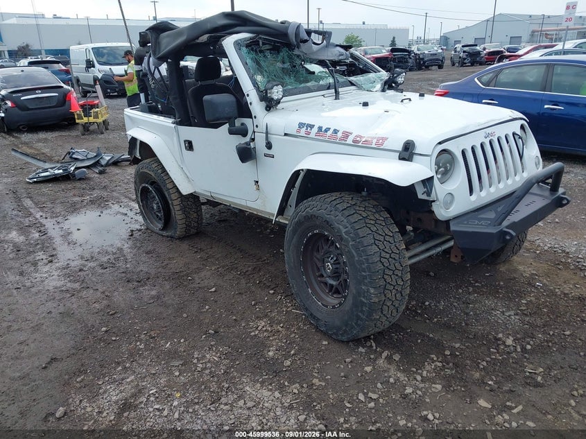 2017 JEEP WRANGLER SPORT 4X4 | 1C4AJWAG1HL726475 | UPCARS