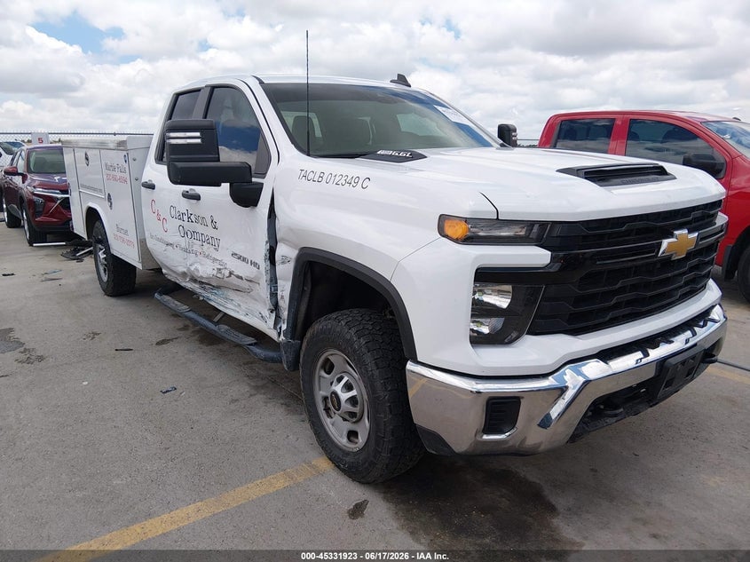 2024 CHEVROLET SILVERADO 2500HD 2WD  LONG BED WORK TRUCK | 1GB5WLE77RF316733 | UPCARS