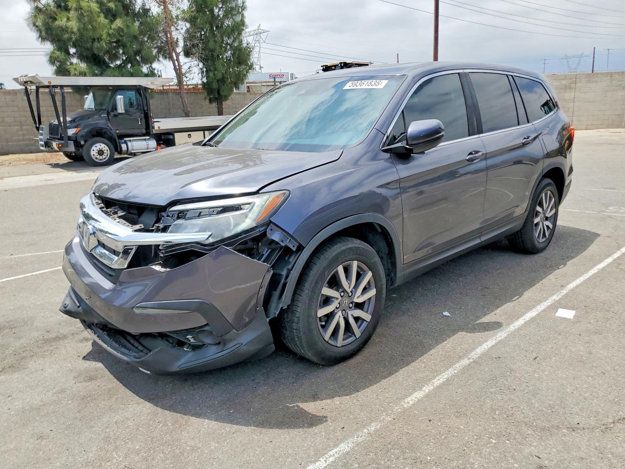 2021 HONDA PILOT EXL | 5FNYF5H50MB026121 | UPCARS