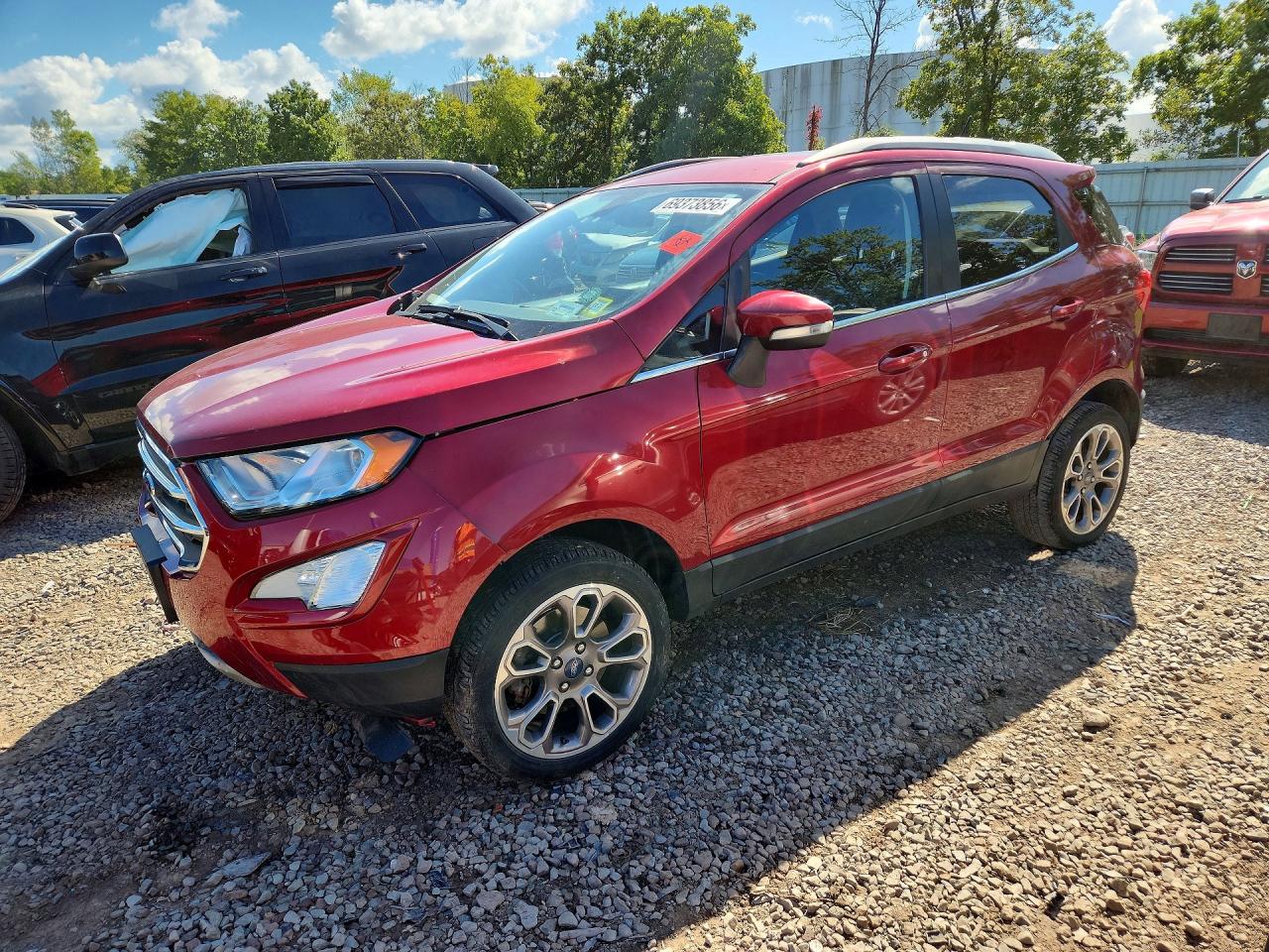 2021 FORD ECOSPOR TITANIUM | MAJ6S3KL4MC406502 | UPCARS