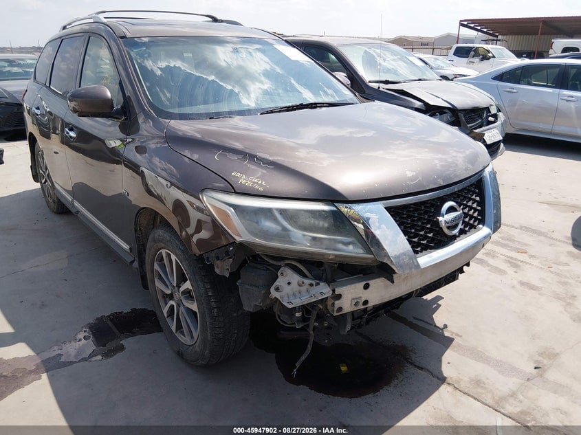 2015 NISSAN PATHFINDER SL | 5N1AR2MM9FC655330 | UPCARS
