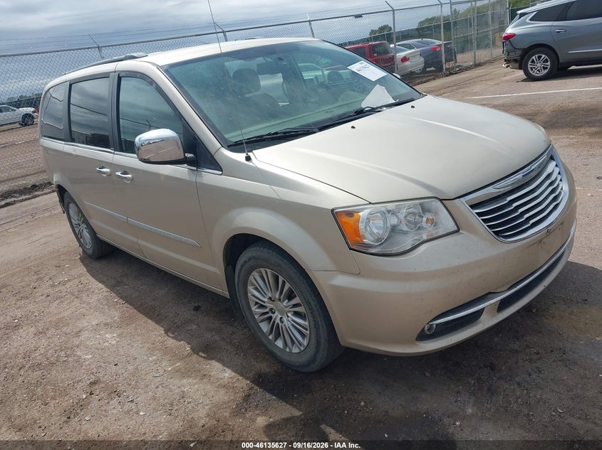 2013 CHRYSLER TOWN & COUNTRY TOURING-L | 2C4RC1CG7DR590366 | UPCARS
