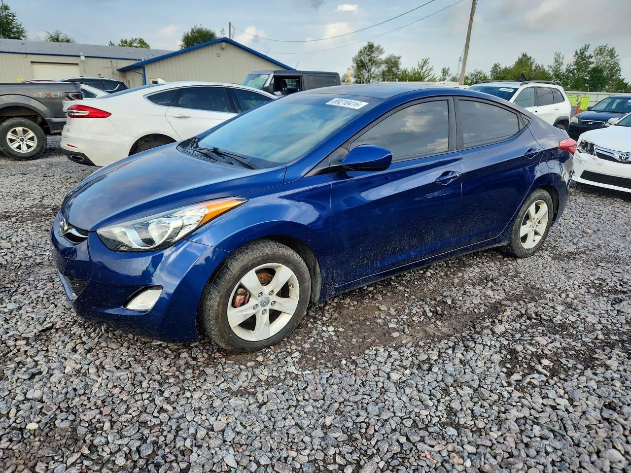 2013 HYUNDAI ELANTRA GLS | KMHDH4AE4DU681415 | UPCARS