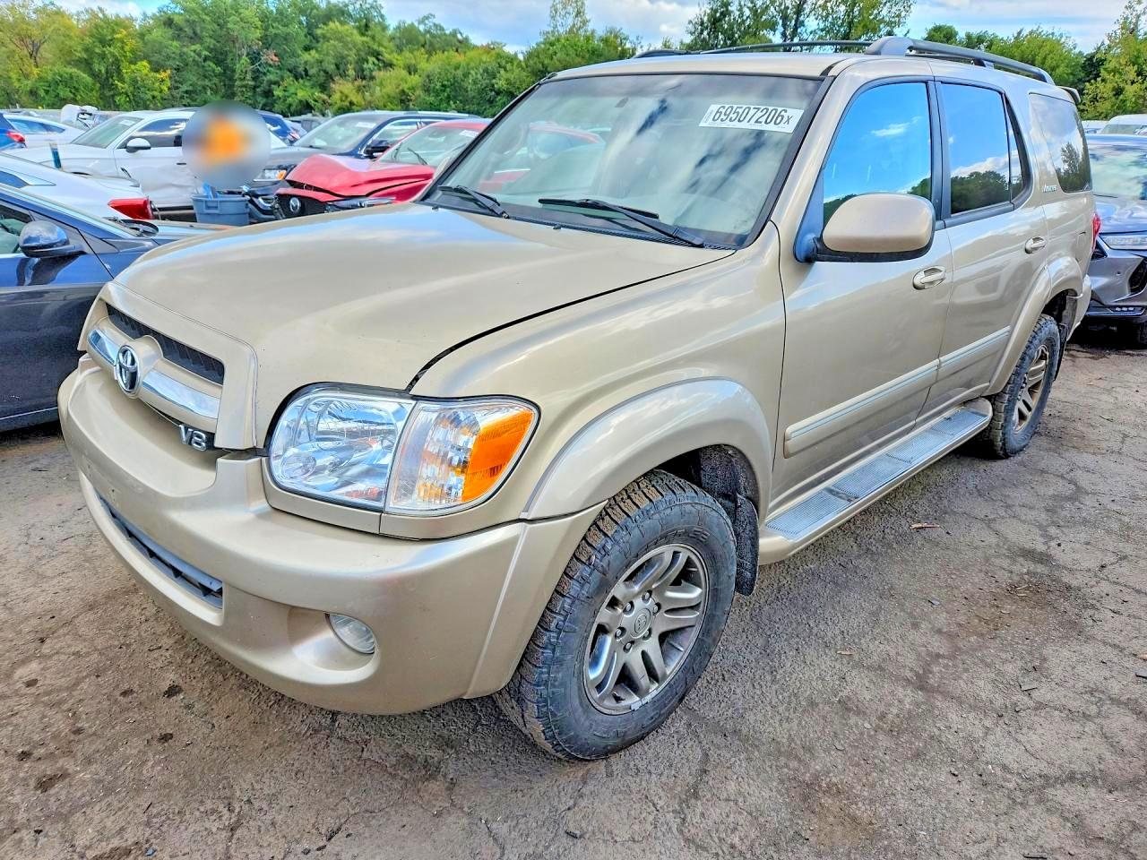2005 TOYOTA SEQUOIA LIMITED | 5TDBT48A45S256179 | UPCARS