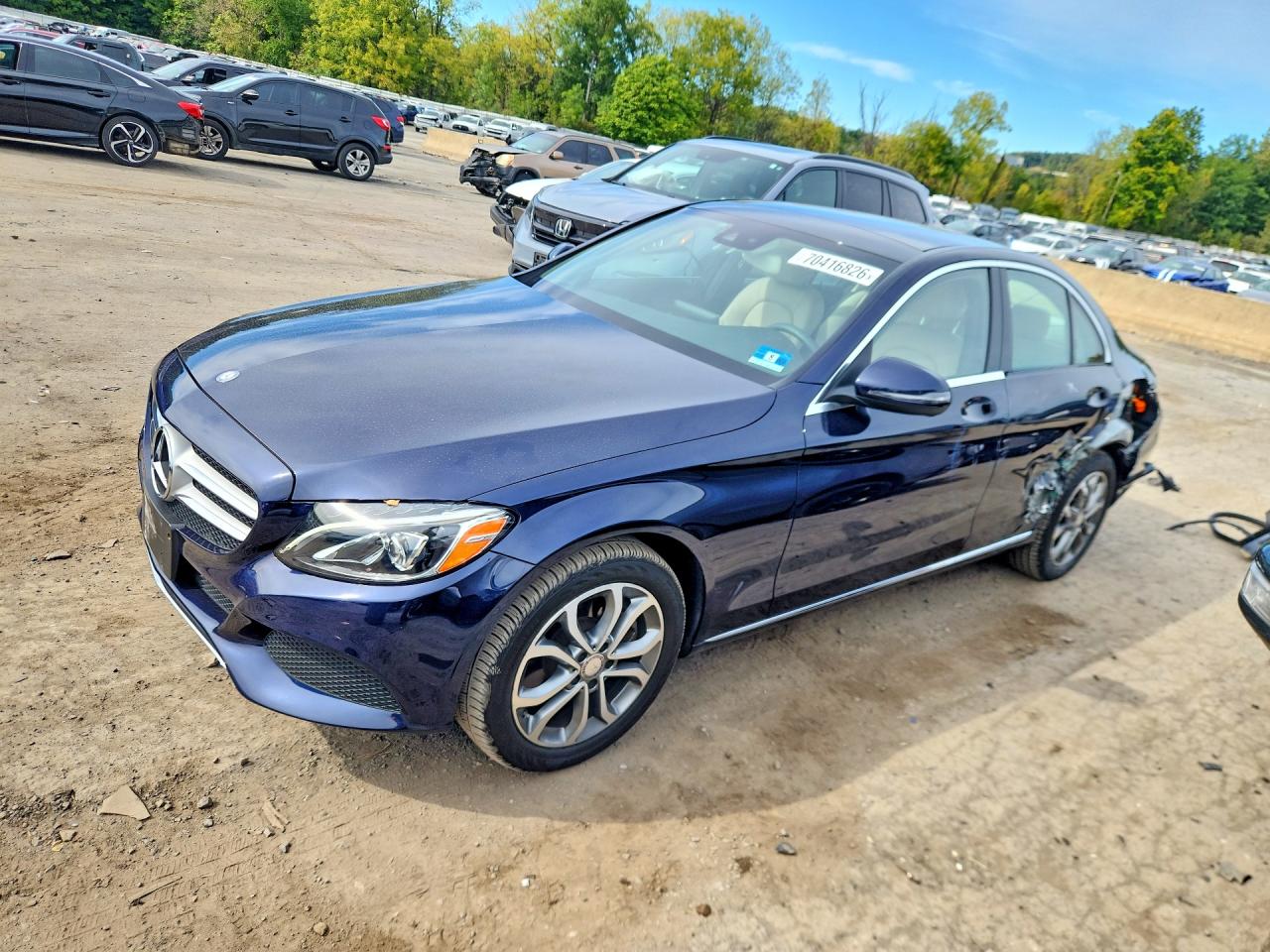 2016 MERCEDES-BENZ C-CLASS 300 4MATIC | WDDWF4KB6GR162239 | UPCARS