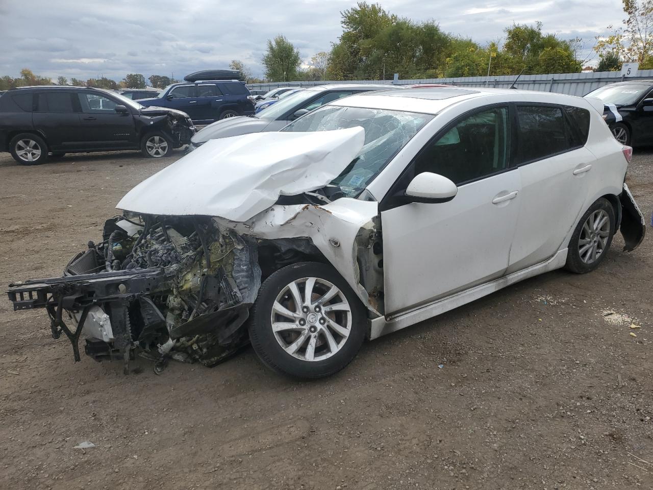 2010 MAZDA MAZDA3 S | JM1BL1H58A1249941 | UPCARS
