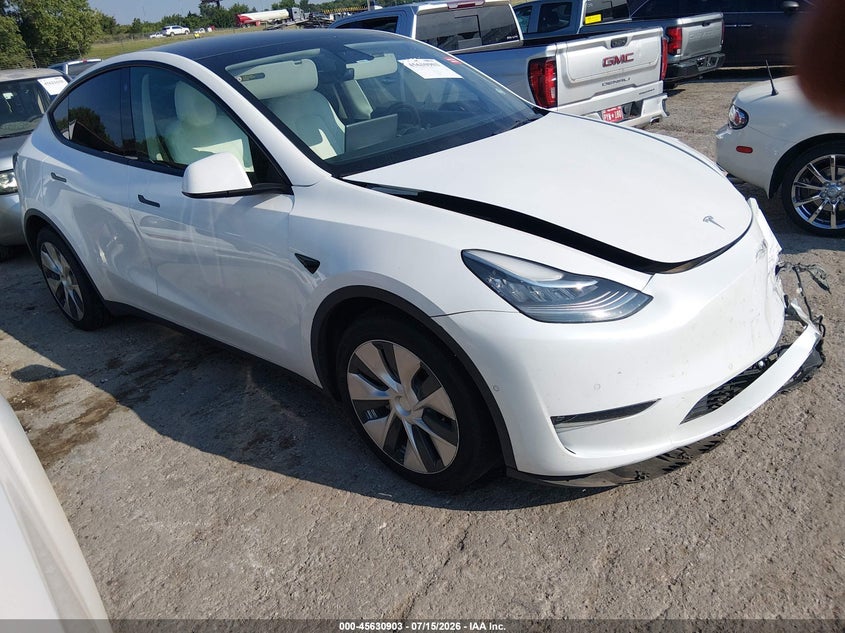 2021 TESLA MODEL Y LONG RANGE DUAL MOTOR ALL-WHEEL DRIVE | 5YJYGDEE2MF202582 | UPCARS