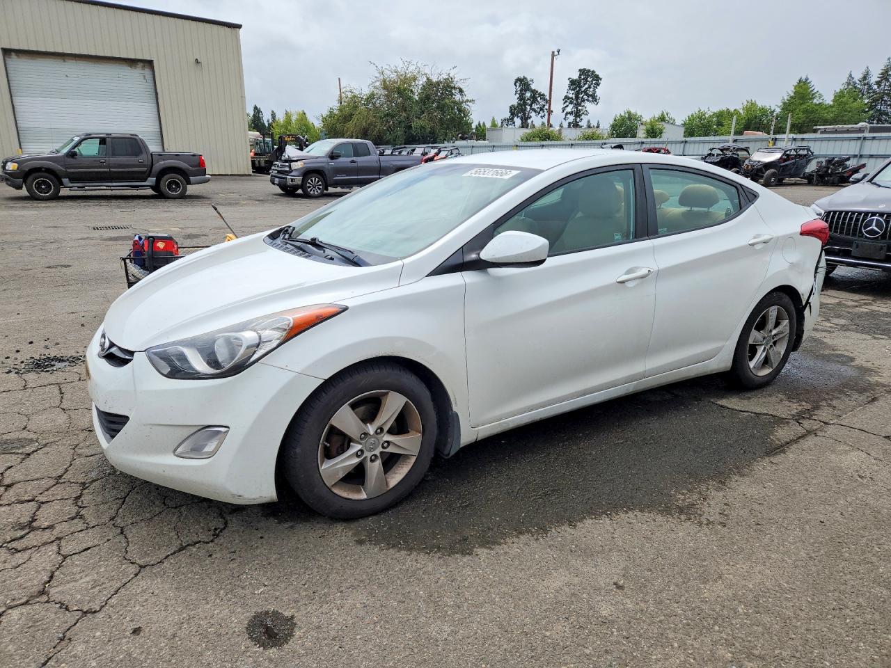 2013 HYUNDAI ELANTRA GLS | 5NPDH4AE0DH306863 | UPCARS