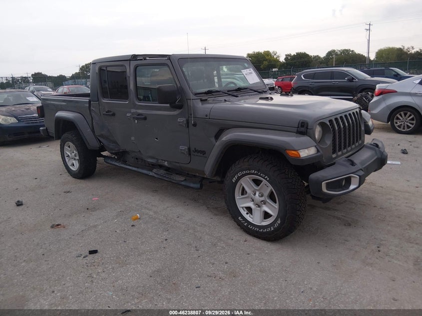 2020 JEEP GLADIATOR SPORT S 4X4 | 1C6HJTAG7LL207699 | UPCARS