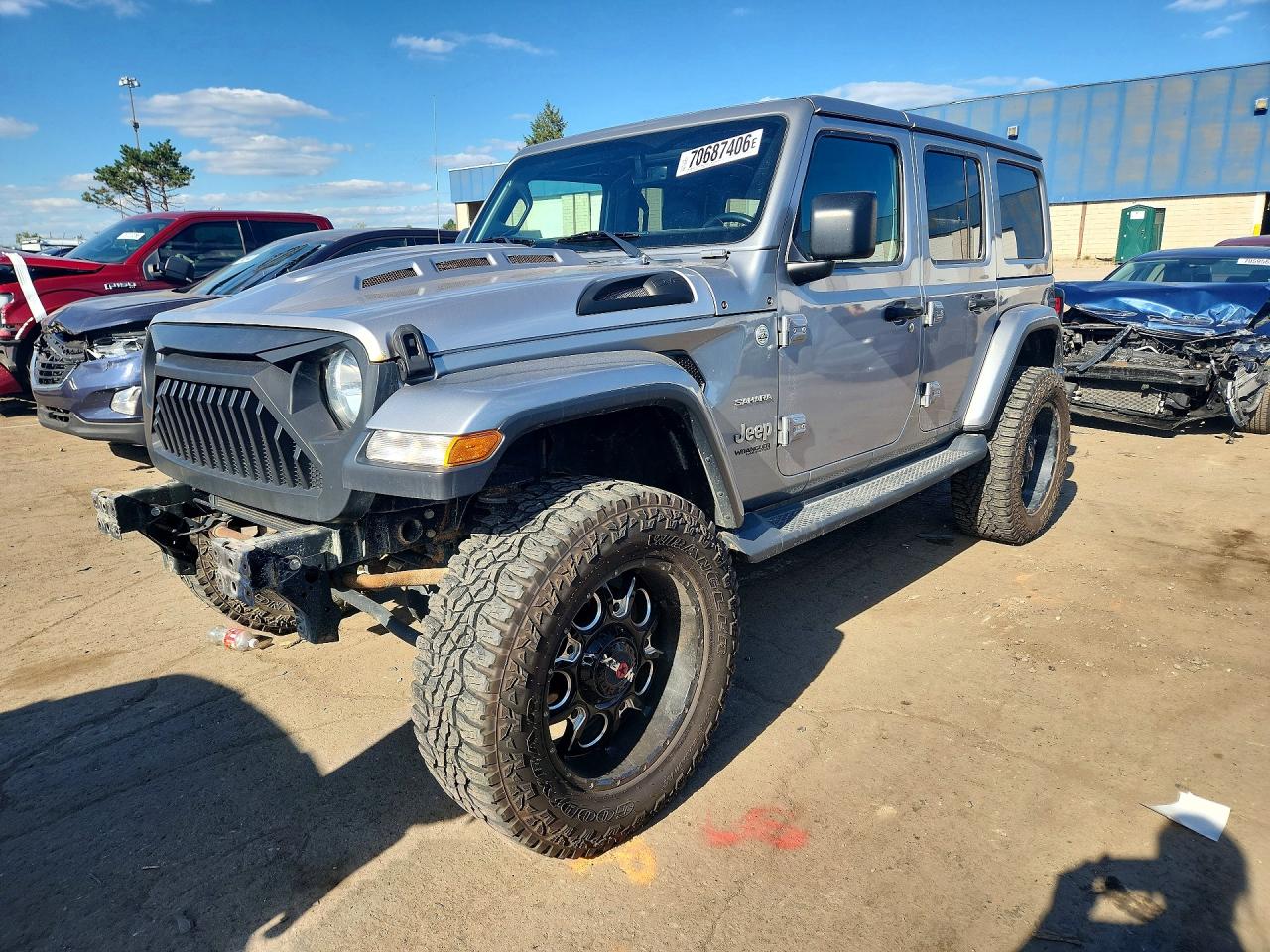 2019 JEEP WRANGLER SAHARA | 1C4HJXEG6KW599923 | UPCARS
