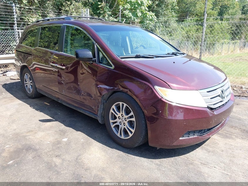 2013 HONDA ODYSSEY EX-L | 5FNRL5H65DB008428 | UPCARS