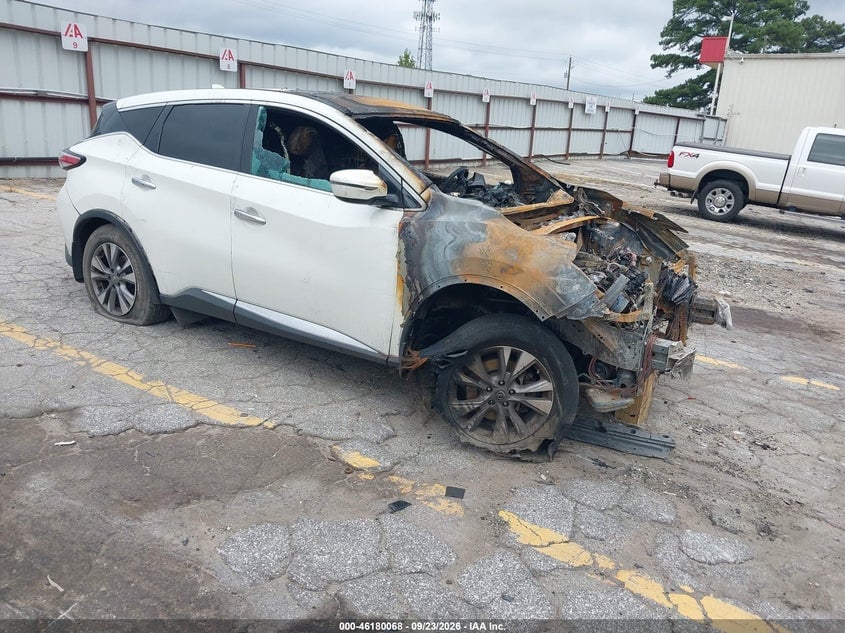 2017 NISSAN MURANO S | 5N1AZ2MG6HN136804 | UPCARS