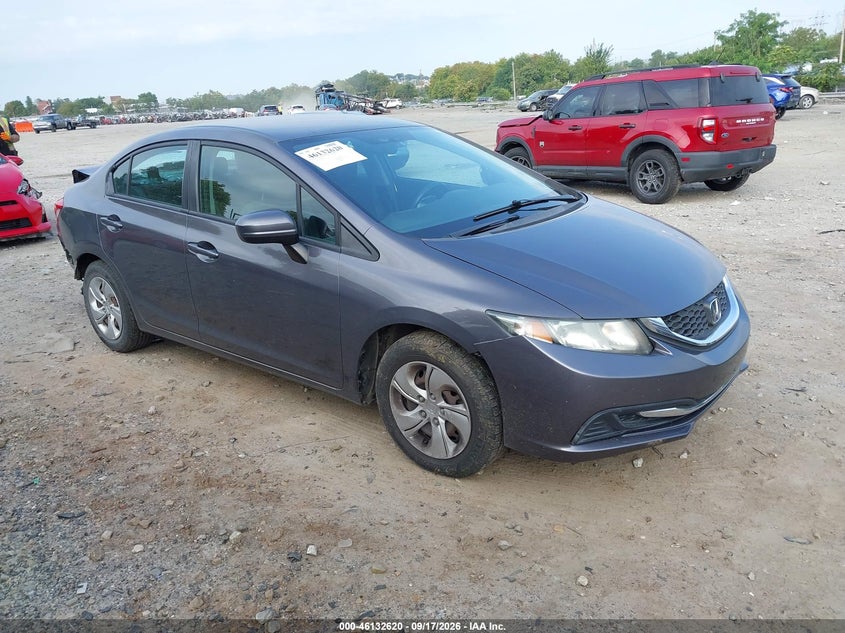 2014 HONDA CIVIC LX | 2HGFB2F56EH536698 | UPCARS