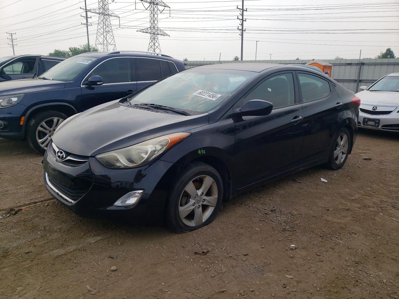 2013 HYUNDAI ELANTRA GLS | KMHDH4AE4DU975655 | UPCARS