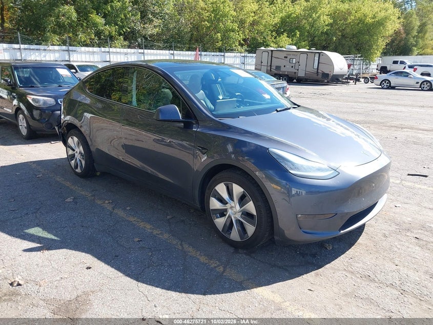2021 TESLA MODEL Y LONG RANGE DUAL MOTOR ALL-WHEEL DRIVE | 5YJYGDEE0MF254048 | UPCARS