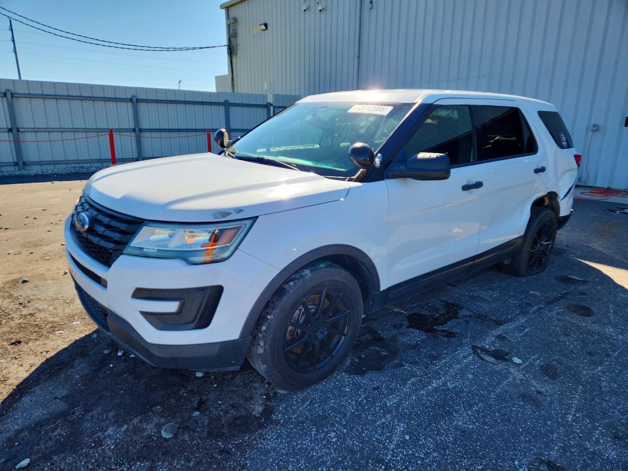 2016 FORD EXPLORER POLICE INTERCEPTOR | 1FM5K8AR8GGB65254 | UPCARS