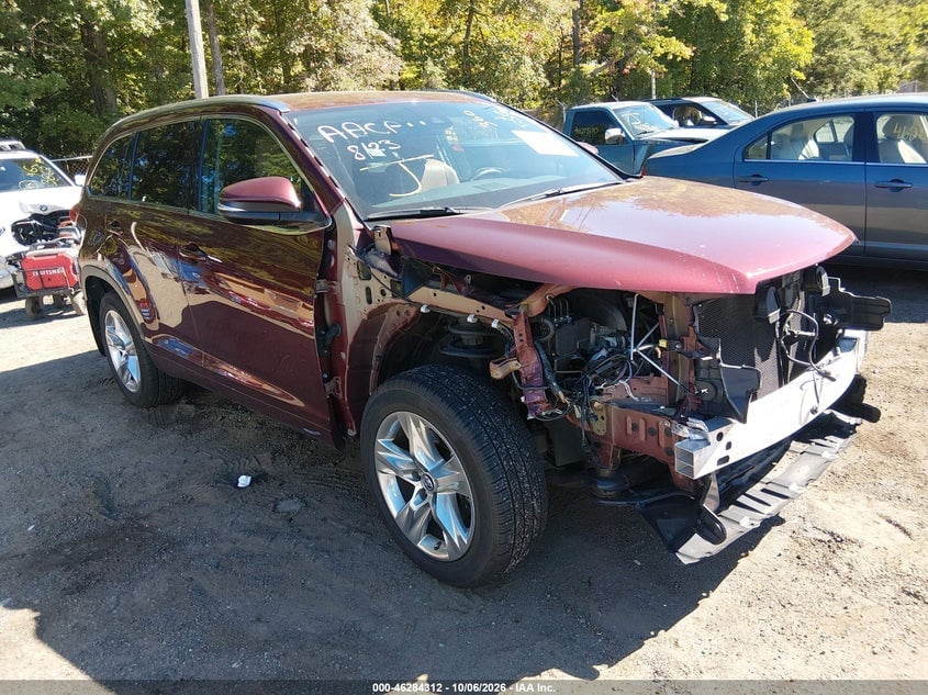 2017 TOYOTA HIGHLANDER LIMITED | 5TDDZRFH0HS391202 | UPCARS