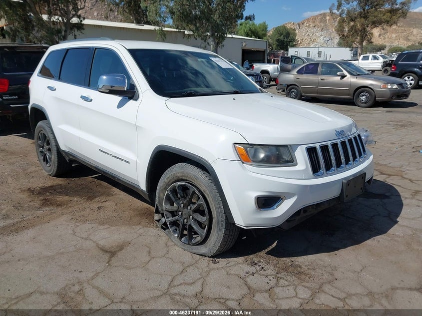 2016 JEEP GRAND CHEROKEE LIMITED | 1C4RJEBG1GC329679 | UPCARS
