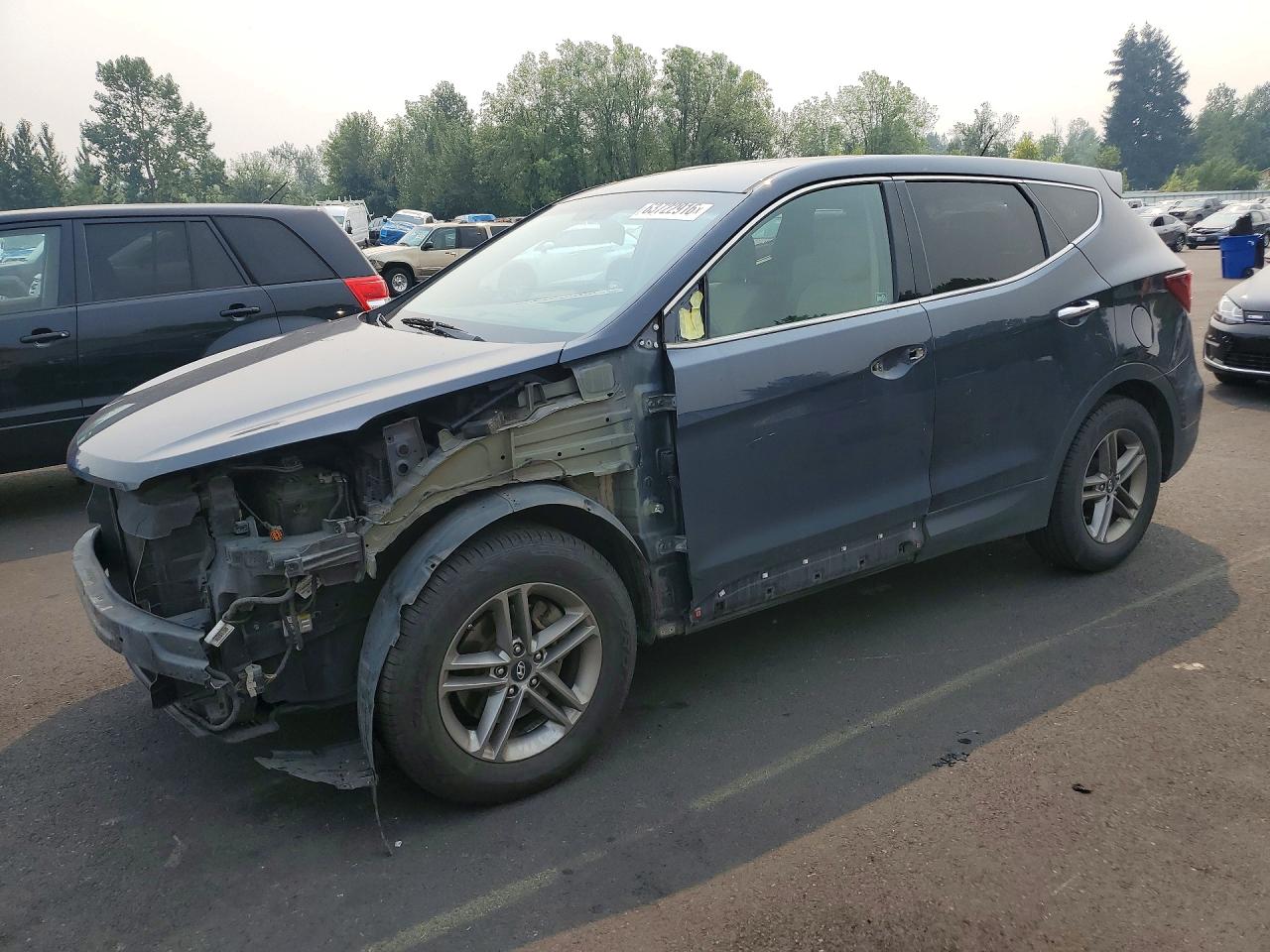 2018 HYUNDAI SANTA FE 2.4L | 5NMZTDLB6JH097273 | UPCARS