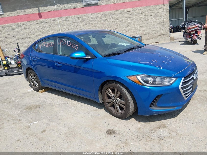 2018 HYUNDAI ELANTRA SEL | 5NPD84LFXJH289216 | UPCARS