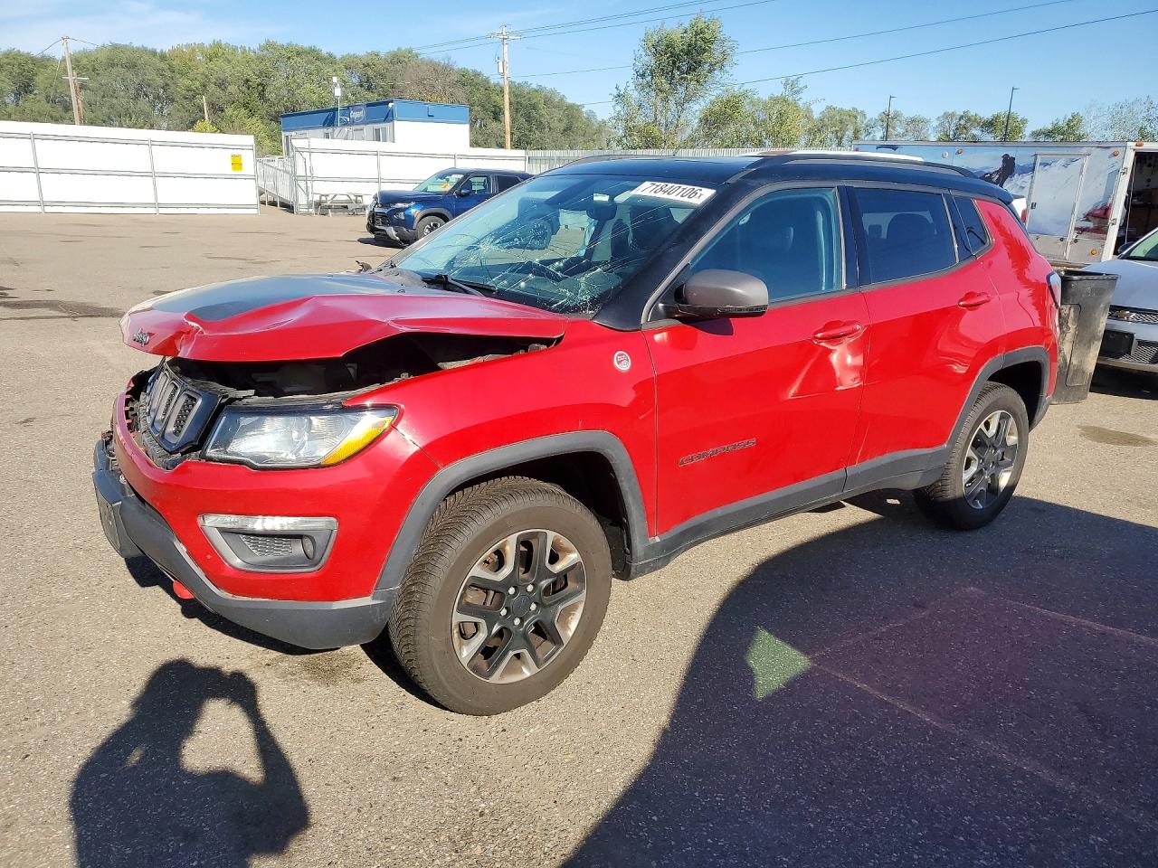 2018 JEEP COMPASS TRAILHAWK | 3C4NJDDB1JT223173 | UPCARS