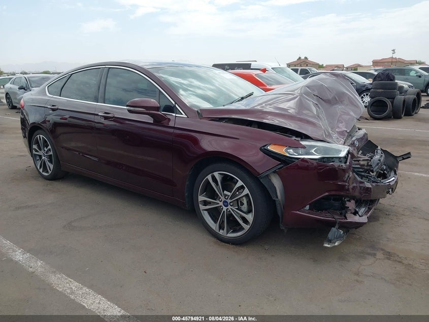 2017 FORD FUSION TITANIUM | 3FA6P0K96HR229155 | UPCARS