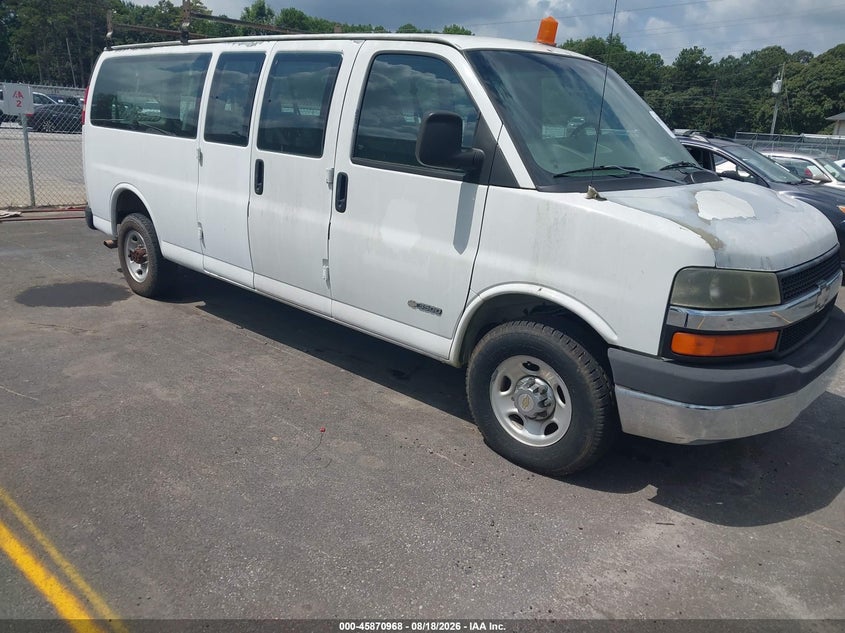 2003 CHEVROLET EXPRESS PASSENGER | 1GAHG39U031111922 | UPCARS