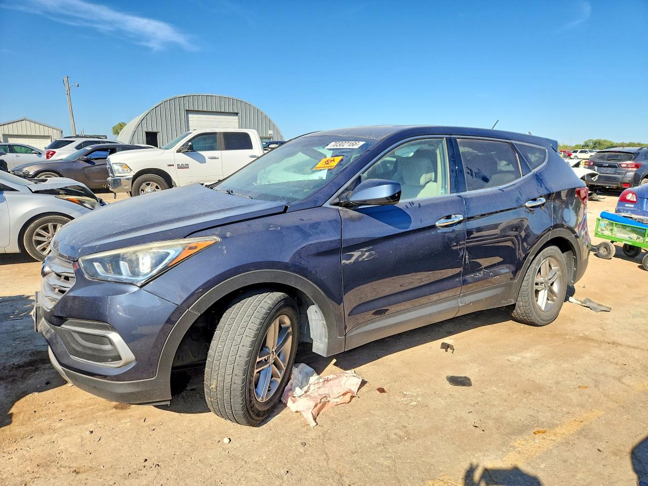 2018 HYUNDAI SANTA FE 2.4L | 5NMZT3LB1JH072971 | UPCARS