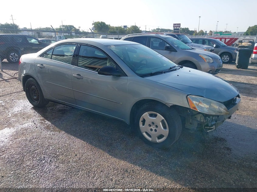 2007 PONTIAC G6 VALUE LEADER | 1G2ZF58B274230302 | UPCARS