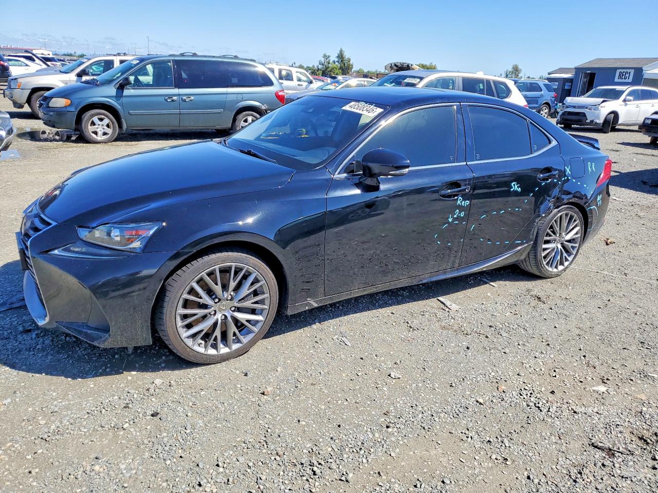 2017 LEXUS IS BASE | JTHCM1D20H5023228 | UPCARS